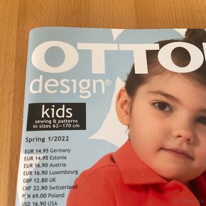 NOVÝ- časopis Ottobre kids- 1/22 ( střihy šití) - 3