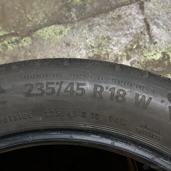 Letní pneu 235/45 R18 94W Continental 4,5mm - 3