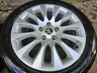 ALU letní kola Škoda 5x112 R17 Superb II Laurel - 3