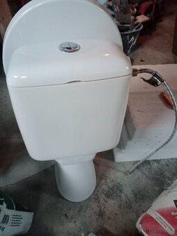 Zánovní záchod, wc cersanit, plně funkční - 3