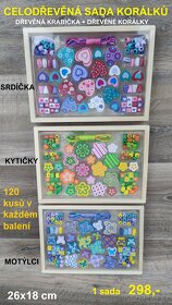 Nové dřevěné montessori hry a hračky - 3