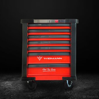 DÍLENSKÁ SKŘÍŇ S NÁŘADÍM 272 KS – WIDMANN STEEL TOP 7/7 ZÁSU - 3