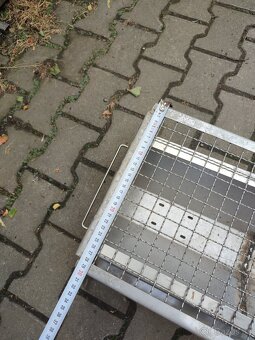 Vyráběný, zahradní gril z nerezu. - 3
