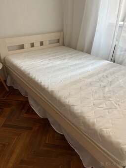 Postel s matrací 120x200 cm - 3