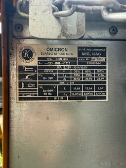 SVÁŘEČKA OMI 336 / OMICRON - 3