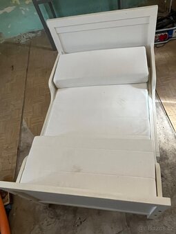 IKEA SUNDVIK dětsk rostoucí postel, včetně roštu, matrace - 3