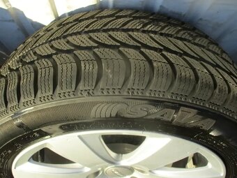 ALU kola AUDI 7,5X16ET45 a zimní pneu SAVA - 3