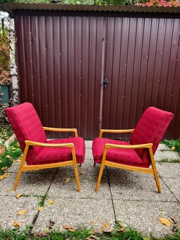 Retro křesla Ton v krásném stavu_cena za kus - 3