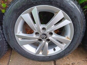 ALU kola zimní 185/60 R15 na ŠKODA Fabia3, Rapid - 3