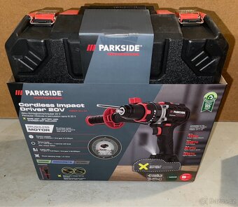 Aku příklepová vrtačka Parkside Performance - 3