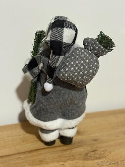 Vánoční Ozdoby se Stojícím Santa Clausem 30cm - 3