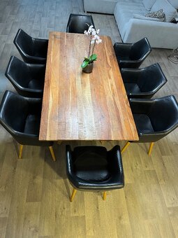 Černé křeslo Actona Nora - 3