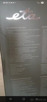 Eta Leonardo plus - kuchyňský robot - 3