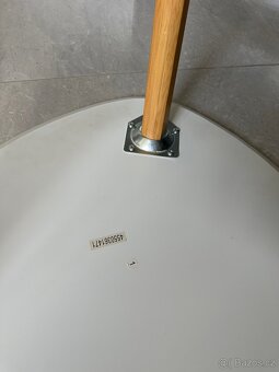 Design stolek - menší bílý, dekorace - 3