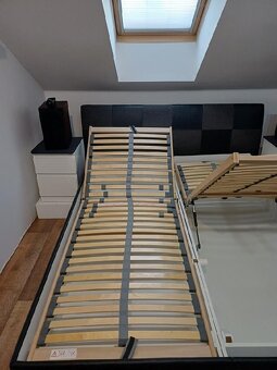 Prodám postel 160x200 včetně matrace - 3