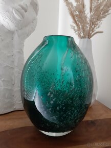 Váza z ručně foukaného skla - Heinrich Loffelhardt - 3
