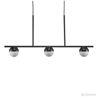 Stropní lustr osvětlení PALURA opálové sklo - 3