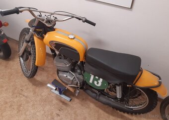 ČZ 250 typ 980.4 r.v. 1972 žluťák, kros motocross - 3