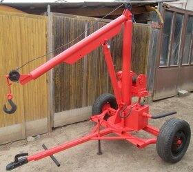Hydraulický jeřábek + ruční naviják - 3