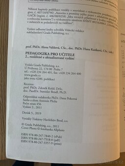 Pedagogika pro učitele, 2. vydání rozšířené - 3
