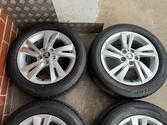 Alu 15" 5x100 škoda CYGNUS letní 75% Rapid, F3 TOP - 3