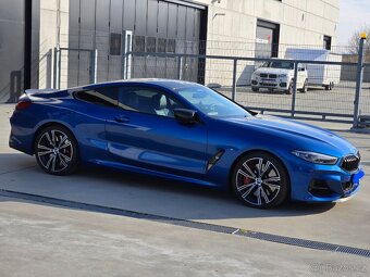 BMW M850i,530k,Čr,4×4 xdrive, kupe,laser,5/21,24640 km - 3