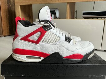 Air Jordan 4 Retro Red Cement (45) - 3
