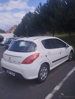 Peugeot 308, 1.4, bílé, 2013, rozbitý motor, STK 2027 - 3