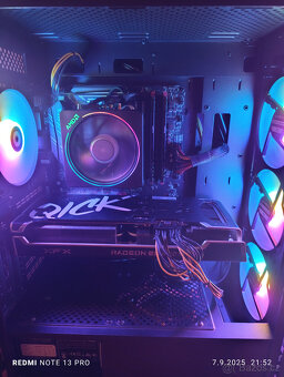 Herní PC- Ryzen 7 5700G,32GB RAM,1TB SSD,6700XT 12GB, WIN11 - 3