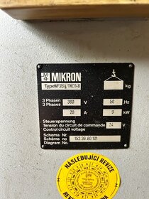 Micron WF 31 SA frézka CNC - 3