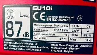 HONDA EU 10i - 3