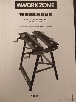 RT-SB 250 U - pásová pila na dřevo + podstavec Einhell - 3