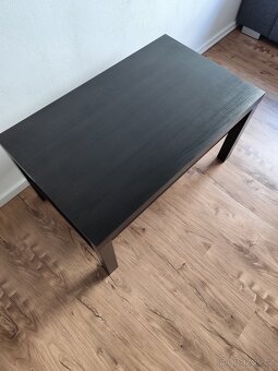 Konferenční stolek, černá, 90x55 cm - 3