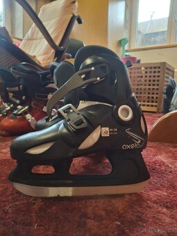 Dětské lední brusle Oxelo, velikost 34-36 - 3