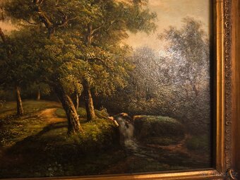 Romantická krajinomalba 19 st. - 3