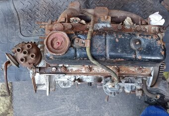 Motor Škoda 100 s hliníkovou vanou + díly - 3