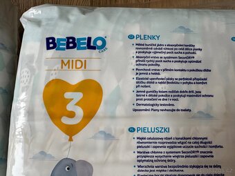 Dětské pleny Bebelo 216ks - 3