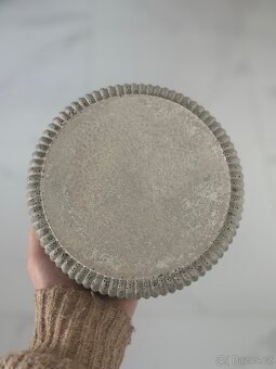 Betonový květináč/mísa - 3