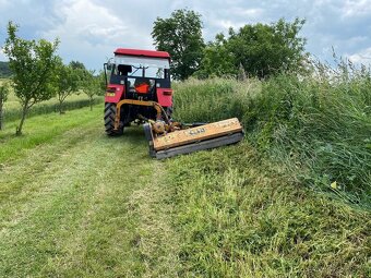 Mulčování traktorem, sečení trávy, náletů. - 3