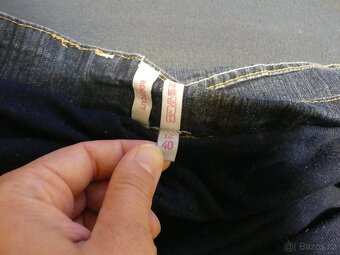 Těhotenské džíny (rifle), Bootcut, vel. M - 3