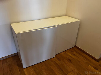 IKEA BESTÅ + Bílá/Selsviken lesklá dvířka - 3