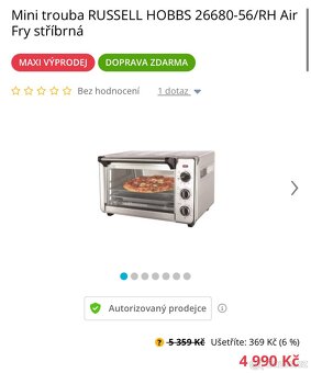 Mini trouba/Air fryer Russel Hobbs - 3