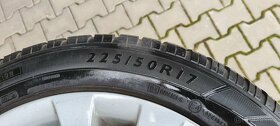 Prodám zimní pneu DUNLOP 225/50 R17 - 3