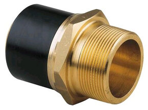Elektrotvarovka - Vložka k přechodce PE-mosaz d40-5/4" (2ks) - 3