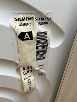 Pračka se sušičkou Siemens - 3