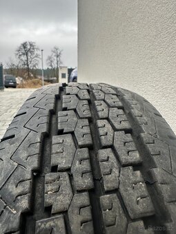 Pneu a kola 2 ks 195 70 R15 C na vozik, karavan - 3