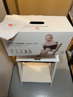 Židle / detska zidlicka Stokke Trip Trapp + Baby set - 3