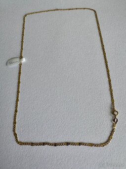 Zlatý řetízek 14K, 3,60 g, délka 56 cm - 3