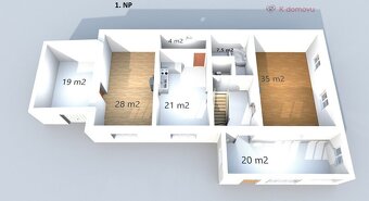 Prodej RD 2+1 a 3+kk, 248 m2, pozemek 5.821 m2, bazén, dvojg - 3
