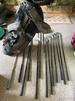 Prodám golfovou sadu (bag+kompletní sada holí) pro leváka - 3